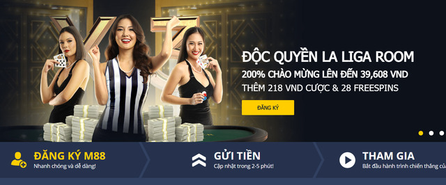 Vô vàn quà tặng tại M88 đang chờ đón tân thủ